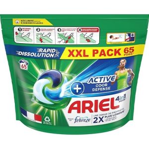 Pesukapslid Ariel 65 tk Active