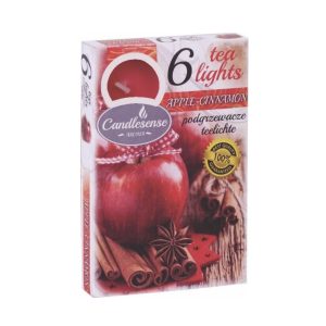 Teeküünal 6 tk õun/kaneel