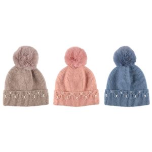 Naiste tutimüts kootud Acces Pärlid voodriga