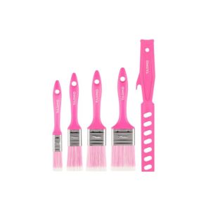 Pintslite komplekt 5 tk Tarmo roosa