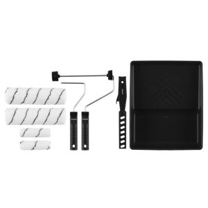 Värvirullide komplekt 8 osa Tarmo must