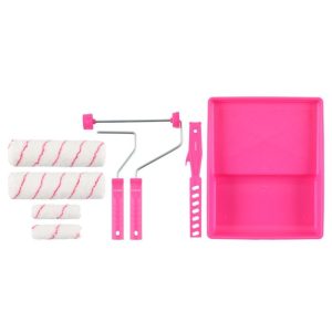 Värvirullide komplekt 8 osa Tarmo roosa