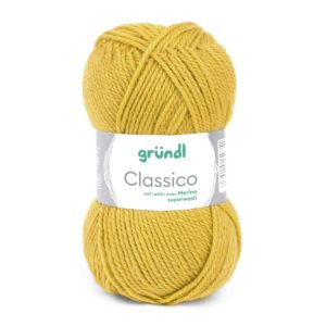 Lõng Classico vill 50 g sinep