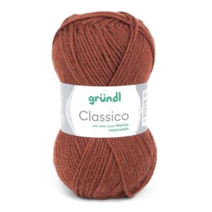 Lõng Classico vill 50 g pruun