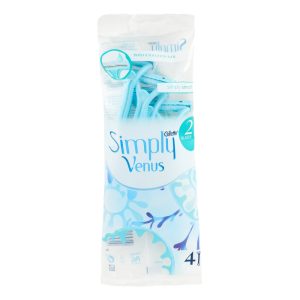Gillette Simply Venus 2 raseerija 4 tk Aloe Vera