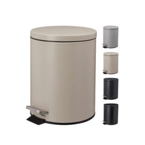 Prügikast pedaaliga 5 l metall