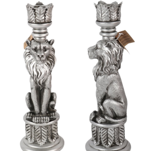 Küünlahoidja 29,5 cm lõvi