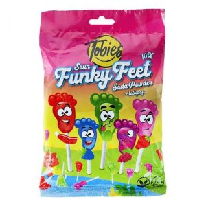 Kommid Tobies Lollypop Funky Feet 10 tk