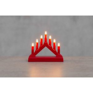 LED küünlad mini 7 punane