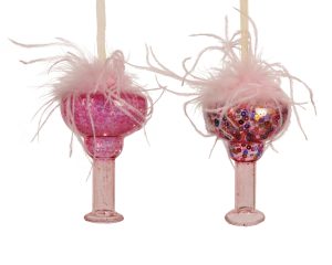 Dekoratsioon kokteiliklaas 11 cm