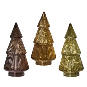 LED kuusk klaasist 23 cm