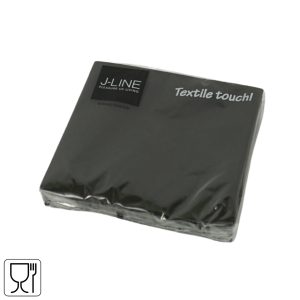 Salvrätikud 16 tk must