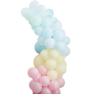 Õhupallid pastelsed 75 tk Ginger Ray