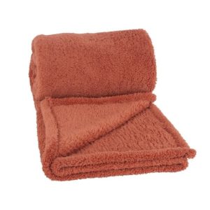 Pleed 130x160 cm korall Clarysse