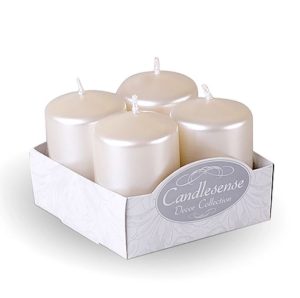 Küünlad 4 tk pärl