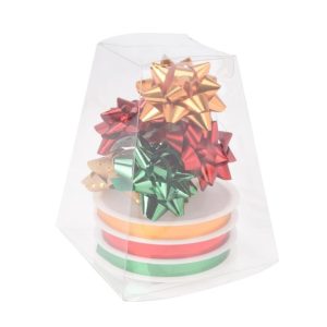 Pakkepael rosettidega