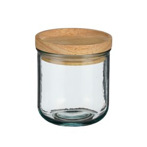 Hoiupurk 10x9 cm taaskasutatud klaas Aalamo