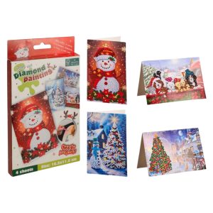 Pärlimosaiik jõulukaart