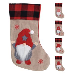 Jõulusokk päkapikuga 44 cm