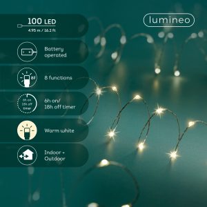 Valgustraat 100 LED soe valgus