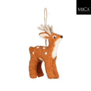 Dekoratsioon hirv 12 cm vilt