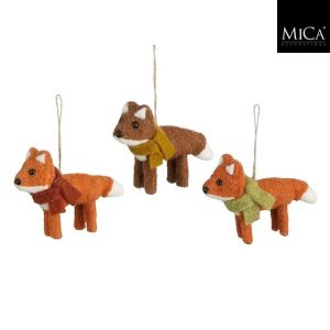 Dekoratsioon rebane 13 cm vildist