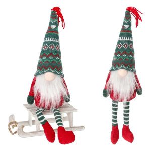 Dekoratsioon päkapikk 40 cm roheline