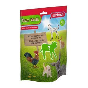 Loomakujud 3 tk Schleich üllatuspakk farm