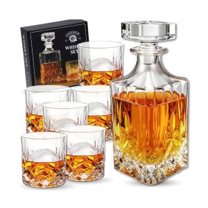 Viskikomplekt karahvin+6 klaasi WoMa Company