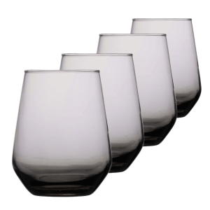 Joogiklaasid 450 ml, 4 tk Smoke