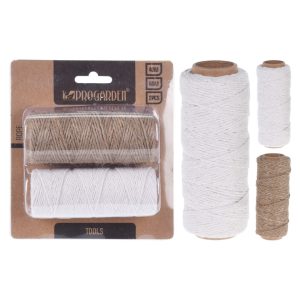 Sidumisnöör ProGarden 2 tk jute/puuvill