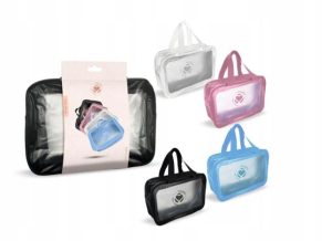 Hügieenitarvikute kott läbipaistev Setablu