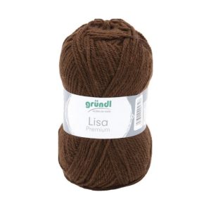 Lõng Lisa akrüül 50 g pruun