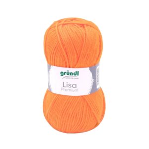 Lõng Lisa akrüül 50 g neoon oranž