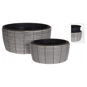 Lillepott Poly 36x18 cm hall