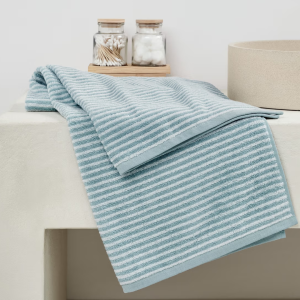 Rätik 70x130 cm sinine triip