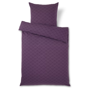 Voodipesukomplekt 155x220 cm lilla muster