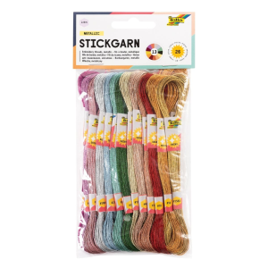 Tikkimisniit metallik 26 tk