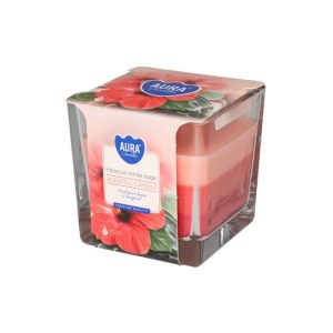 Lõhnaküünal klaasis Hibiscus