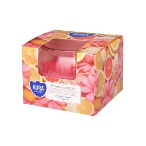 Lõhnaküünal klaasis Flower petals